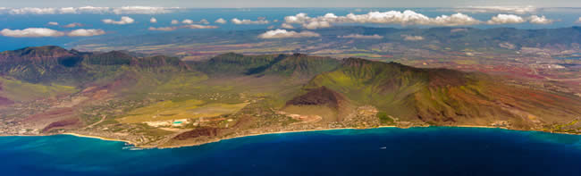 Oahu Beaches - Aerial View